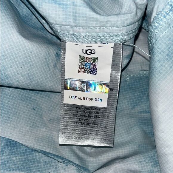 NWT-UGG-Blue and White Jogger Pants - Picture 5 of 7